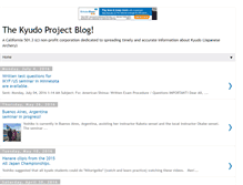 Tablet Screenshot of kyudoproject.com